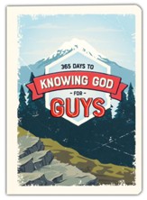365 Days to Knowing God for Guys, Softcover
