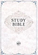 KJV Study Bible--hardcover, black