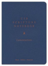 CSB Scripture Notebook, Lamentations