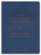 CSB Scripture Notebook, Zephaniah, Haggai, Zechariah, Malachi