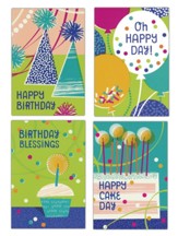 Oh Happy Day Birthday Cards, Box of 12 (Various)