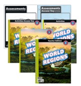 BJU Press Heritage Studies Grade 3:  World Regions Homeschool Kit (4th Edition)