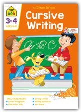 Cursive Writing, Grade 3-4, An I Know It! Book