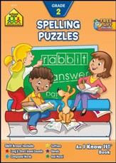 Spelling Puzzles, Grade 2 I Know It! series