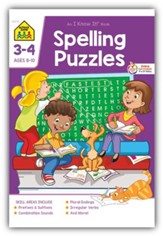 Spelling Puzzles, Grade 3-4