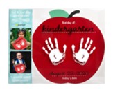 First Day of School Apple Handprint Sign