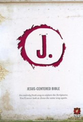 Jesus-Centered Bible NLT, Cranberry
