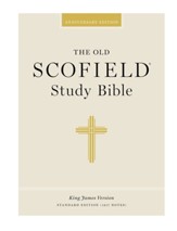 The Old Scofield Study Bible, KJV Standard Edition Genuine  Leather Black Thumb-Indexed
