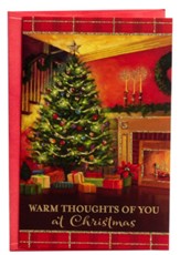 Warm Thoughts Christmas Cards, Box of 18