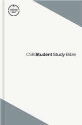 CSB Student Study Bible--hardcover,  slate