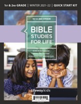 Bible Studies For Life: Kids Grades 1-2 Quick Start Kit Winter 2022