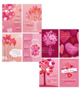 Hearts With Love Valentine's Day Cards, Box of 24