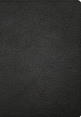 NASB 2020 Super Giant-Print Reference Bible--genuine leather, black (indexed)