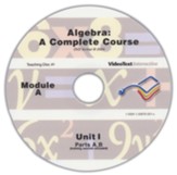 VideoText Algebra Module A DVD #1