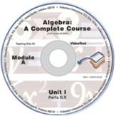 VideoText Algebra Module A DVD #3