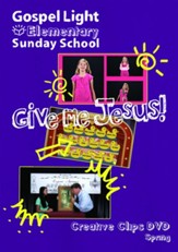 Gospel Light: Elementary Grades 1-4 Creative Clips DVD, Spring 2024 Year A
