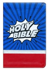 NIrV Super Heroes Backpack Bible, Imitation Leather