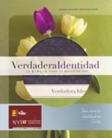 Verdadera Identidad (NVI): La Biblia para la mujer de hoy, Italian Duo-Tone, Purple/Green, NVI True Identity Bible