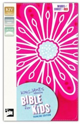 KJV Bible for Kids Pink, Imitation Leather