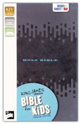 KJV Bible for Kids Charcoal,  Imitation Leather