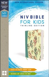 NIV Bible for Kids, Flexcover, Teal, Comfort Print