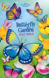 NIV Butterfly Garden Holy Bible, Hardcover, Comfort Print