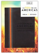 La Biblia de las Americas Biblia de Estudio, piel imit. marron (LBLA Study Bible, Brown)