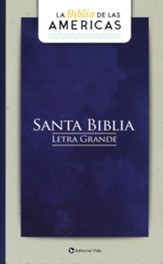Biblia LBLA Letra Gde. Tam. Manual, Enc. Dura  (LBLA Handy-Size Large Print Bible, Hardcover)
