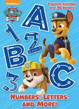 Numbers, Letters, and More!, PAW  Patrol