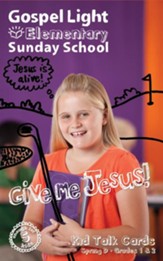 Gospel Light: Elementary Kid Talk Cards Grades 1-2, Spring 2023 Year D