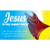 Jesus is My Superhero Scripture Cards, Pack of 25