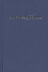 The Worship Hymnal--hardcover, slate blue