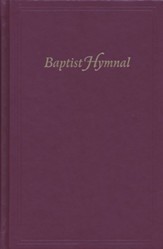 Baptist Hymnal--hardcover, deep garnet