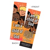 I Am a Child of God Bookmark, Pack of 25