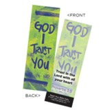 God I Trust You Bookmarks, Pack of 25