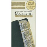 Majestic Bible Tabs - Traditional Gold Large Print