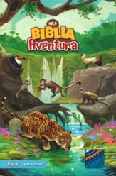 NBLA Biblia Aventura, Piel Imit. Azul, con Cierre  (NBLA Adventure Bible, Leathersoft, Blue, Zipper)