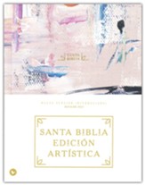 NVI, Santa Biblia, Texto revisado 2022, Edicion Artistica, Tapa dura, Palabras de Jesus en Rojo, Comfort Print