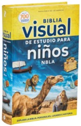 Biblia visual de estudio para niños NBLA, tapa dura  (NBLA Kids' Visual Bible, Hardcover)