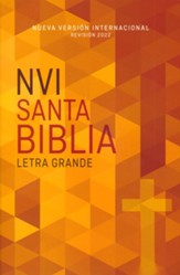NVI, Santa Biblia Edicion Economica, Letra Grande, Texto revisado 2022, Tapa Rstica (NVI,