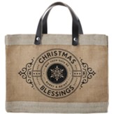 Christmas Blessings Farmer's Market Mini Tote Bag