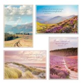 Landscapes Sympathy Cards, Box of 12
