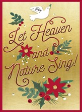 Let Heaven And Nature Sing Holiday Cards, Handmade, Box of 12