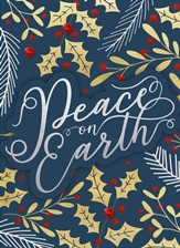 Peace On Earth Holiday Cards, Handmade, Box of 12