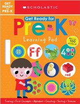 Get Ready for Pre-K Learning Pad: Scholastic Early Learners (Learning Pad)
