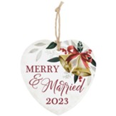 2023 Merry & Married, Heart Ornament
