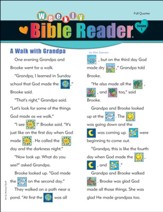 HeartShaper: Early Elementary Weekly Bible Reader ® (pkg. of 5) Take Home, Fall 2021