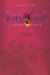 KJV Women of Color Study Bible, softcover  - Slightly Imperfect