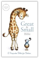 CSB Great and Small Bible, Blue  LeatherTouch: A Keepsake Bible for Babies, Leather, imitation