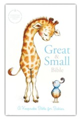 CSB Great and Small Bible, Pink LeatherTouch: A Keepsake Bible for Babies, Leather, imitation